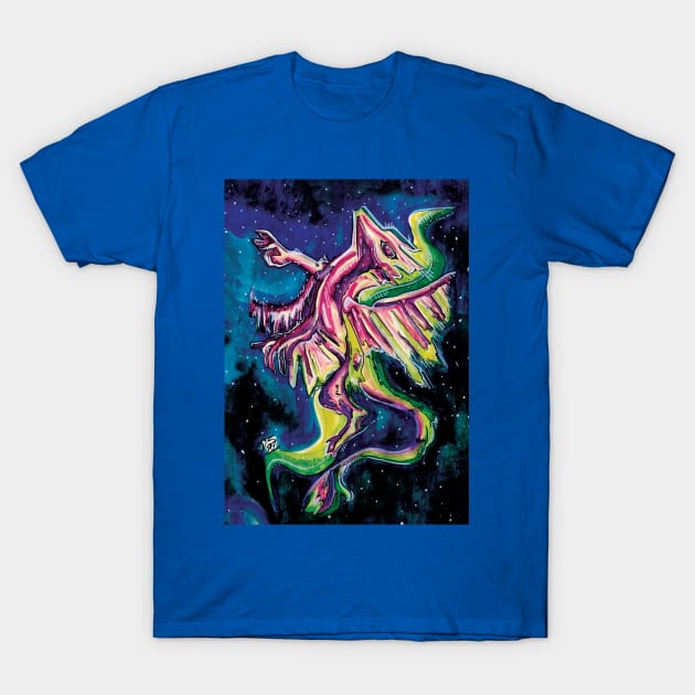 Cosmic Dragon T-Shirt by DStathers